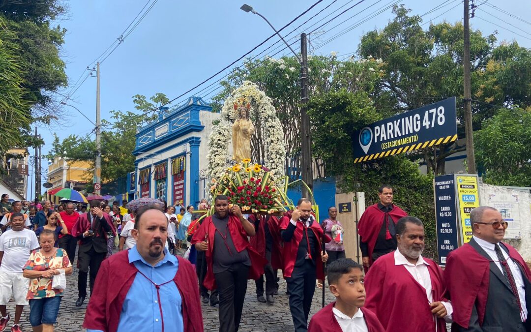 Santíssimo Salvador do mundo, padroeiro da cidade de Olinda e titular da catedral, é celebrado com festa na Sé