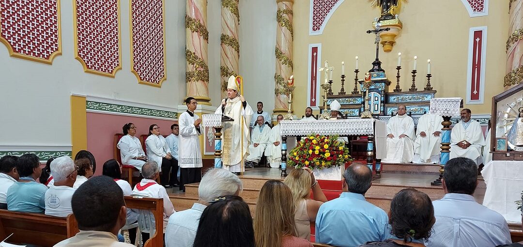 Primeiro compromisso de dom Paulo Jackson como arcebispo acontece em Jaboatão dos Guararapes