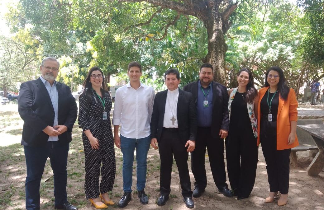 Dom Paulo Jackson e o prefeito de Recife, João Campos, anunciam cessão de terreno para construção de parque na Tamarineira