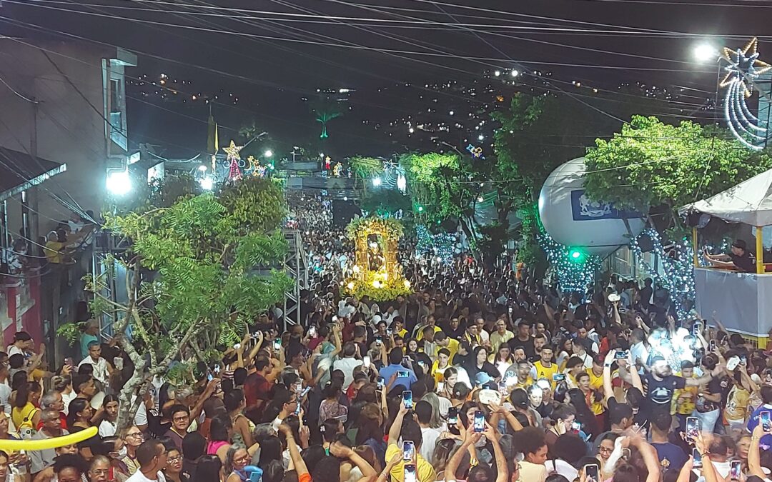 Jaboatão dos Guararapes encerra festa do padroeiro Santo Amaro com procissão e missa
