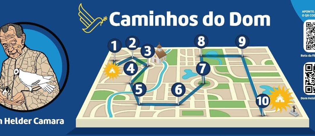 Novo Centro de Documentação Dom Helder Câmara  começou a ser construído nesta terça-feira (8)