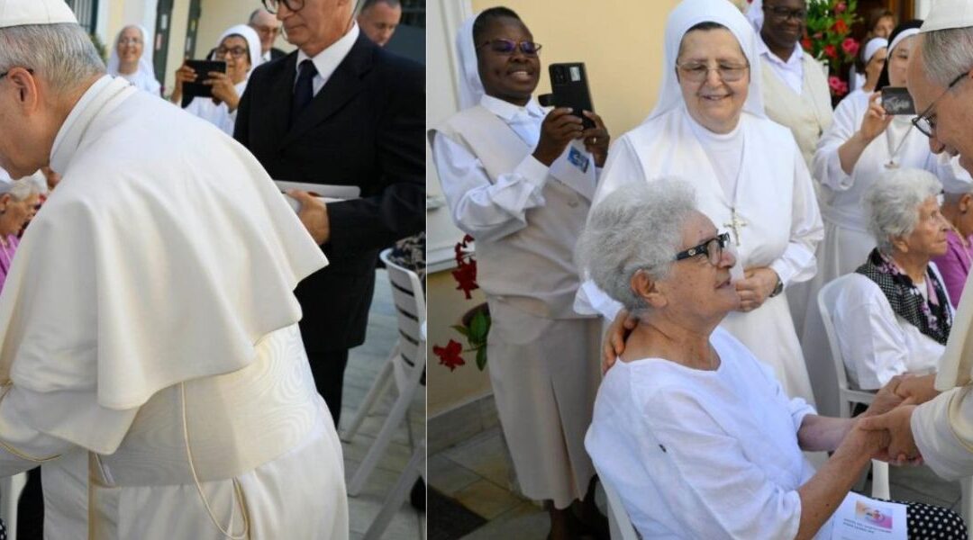 Papa visita lar para idosas em Castel Gandolfo: “Vocês são sinais de esperança”