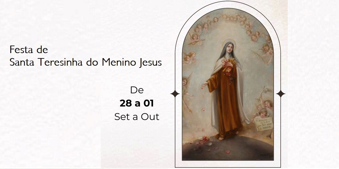 Igreja do Derby promove tríduo preparatório para a festa da padroeira Santa Teresinha do Menino Jesus