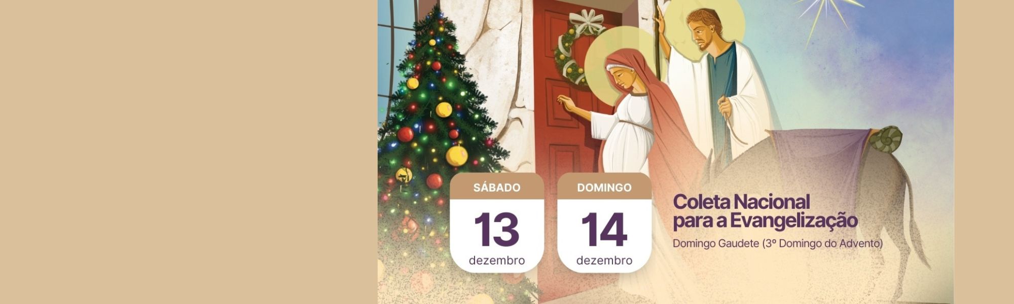 Na celebração do próximo domingo, os católicos são convidados a doar para a Campanha para a Evangelização 2025