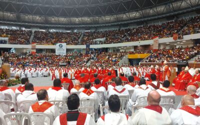 Fiéis lotaram o Geraldão neste domingo para a Solenidade de Pentecostes!