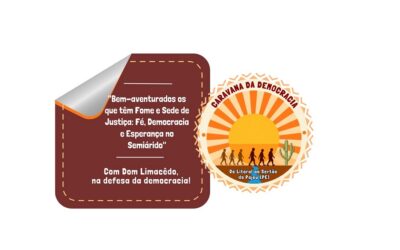 Com dom Limacêdo, na defesa da democracia: caravana percorre Pernambuco contra o ódio e a intolerância