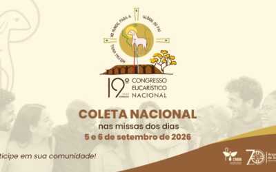 Coleta Nacional para o 19º Congresso Eucarístico Nacional será realizado nos dias 5 e 6 de setembro